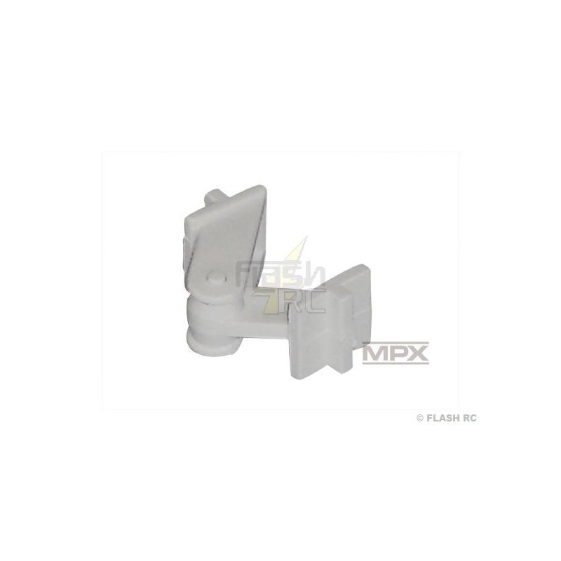 Hinges - Funcub' large flap hinges (6 pcs) Multiplex - FLASH RC