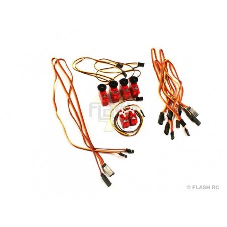 Elektronische Teile und Zubehör - Servoset für HERON Multiplex - FLASH RC