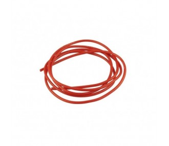 Kabel für Batterien, Motoren, etc... - Silikonkabel 0.75mm² rot - 1m Amass - FLASH RC