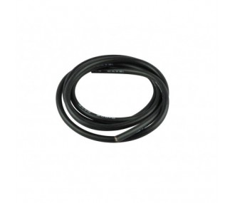 Kabel für Batterien, Motoren usw... - Silikonkabel 4mm² Schwarz - 1m Amass - FLASH RC