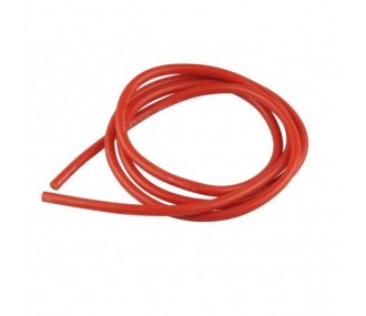 Cables for batteries, motors, etc... - Silicone cable 4mm² red - 1m Amass - FLASH RC