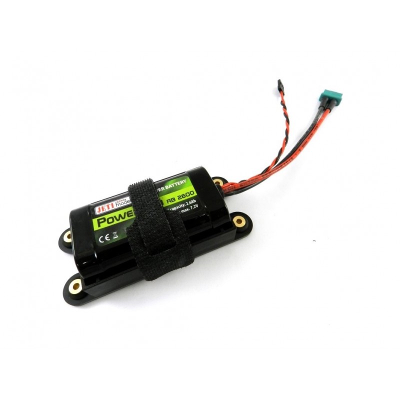 Batterie ricevitore - Batteria Rx LiIon 2S 7.2V 2600mAh Jeti - FLASH RC