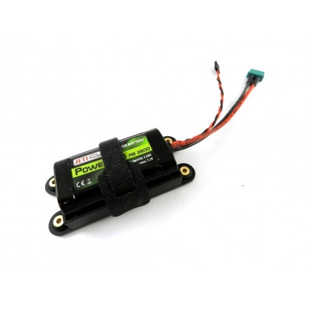 Empfängerbatterien - Rx LiIon 2S 7.2V 2600mAh Jeti Batterie - FLASH RC