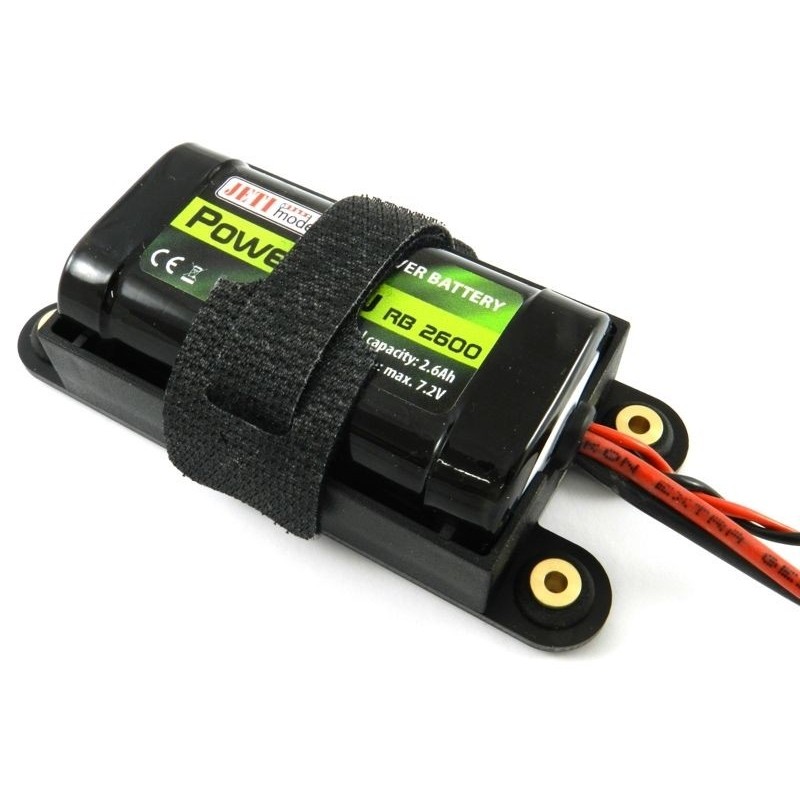 Batteries de réception - Batterie Rx LiIon 2S 7.2V 2600mAh Jeti - FLASH RC