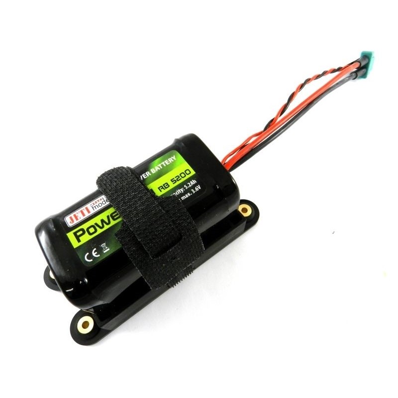 Baterías receptor - Batería Rx LiIon 2S 7.2V 5200mAh Jeti - FLASH RC