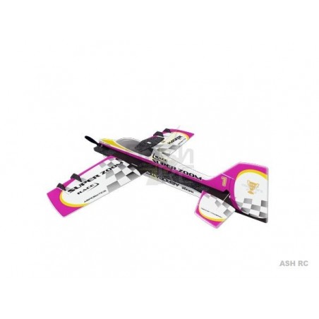 Avion Hacker model Super Zoom Race mauve ARF env.1.00m - FLASH RC