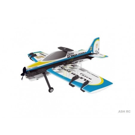 Avion Hacker model Super Zoom Race bleu ARF env.1.00m - FLASH RC