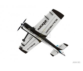 Avión acrobático RC - Hacker Model Super Zoom Race azul ARF aprox.1.00m - FLASH RC 2