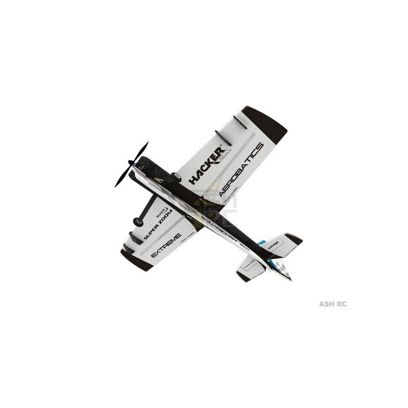 Avion Hacker model Super Zoom Race bleu ARF env.1.00m - FLASH RC